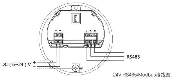 ˮ���쾀���_(d��)��λӋ24VRS485/Modbus�Ӿ��D